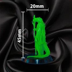 Homme-Lézard Sorcier Mage #3 32 mm | GG 3D Print N Design