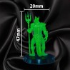 Homme-Lézard Soldat Garde #2 32 mm | GG 3D Print N Design