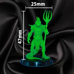 Homme-Lézard Soldat Garde #4 32 mm | GG 3D Print N Design