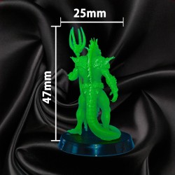 Homme-Lézard Soldat Garde #4 32 mm | GG 3D Print N Design