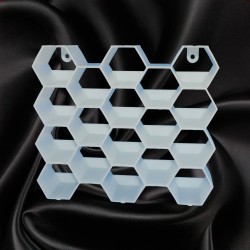 Support mural pots de peinture 18 ml à 50 ml | GG 3D Print N Design
