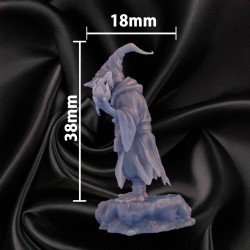 Gobelin Magicien Sorcier #1 32 mm | GG 3D Print N Design