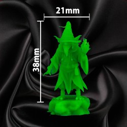 Homme-Lézard Mutant – Sorcier / Mage 1 | Figurine 32 mm - Mage Corrompu | Couleurs Disponible : 🟢
