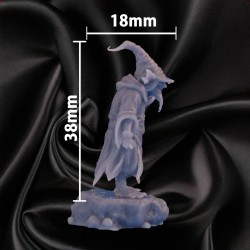 Homme-Lézard Mutant – Sorcier / Mage 1 | Figurine 32 mm - Mage Corrompu | Couleurs Disponible : 🟢