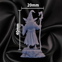 Gobelin Magicien Sorcier #3 32 mm | GG 3D Print N Design