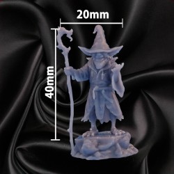 Gobelin Magicien Sorcier #3 32 mm | GG 3D Print N Design