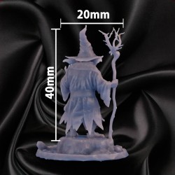 Gobelin Magicien Sorcier #4 32 mm | GG 3D Print N Design