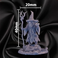 Gobelin Magicien Sorcier #4 32 mm | GG 3D Print N Design
