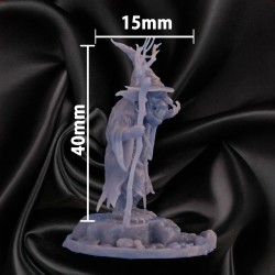 Gobelin Magicien Sorcier #4 32 mm | GG 3D Print N Design