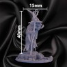 Homme-Lézard Mutant – Sorcier / Mage 1 | Figurine 32 mm - Mage Corrompu | Couleurs Disponible : 🟢