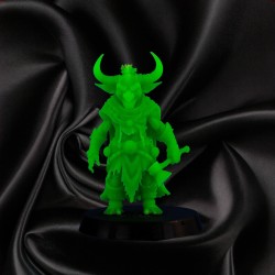 Homme-Lézard Mutant – Sorcier / Mage 1 | Figurine 32 mm - Mage Corrompu | Couleurs Disponible : 🟢