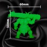 Barkbreaker WoodLog Barbarian Boss 40 mm | GG 3D Print N Design