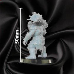 Barkbreaker WoodLog Barbarian Boss 40 mm | GG 3D Print N Design