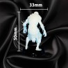 Zombie #2 Mort-Vivant 32 mm | GG 3D Print N Design