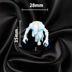 Zombie #3 Prédateur Rampant 32 mm | GG 3D Print N Design