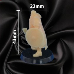 Homme-Lézard Mutant – Sorcier / Mage 1 | Figurine 32 mm - Mage Corrompu | Couleurs Disponible : 🟢