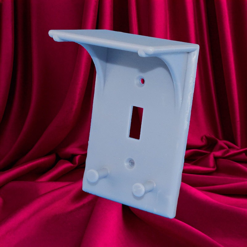 Plaque Interrupteur avec Étagère | GG 3D Print N Design