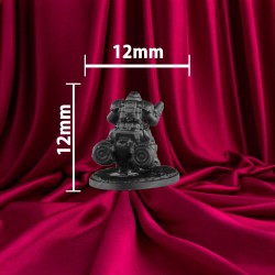 Pièces de Remplacement Futuristique pour Jeux de Conquête | Couleur Disponible : ⚫