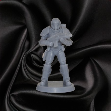 Soldat Futuriste #1 32 mm | GG 3D Print N Design