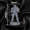 Soldat Futuriste 1 — Figurine Science-Fiction 32 mm | Couleur Disponible :  🔘 |