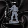 Soldat Futuriste #1 32 mm | GG 3D Print N Design