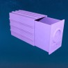 Boîte de rangement pour cartes à collectionner | Couleur Disponible : ⚪ | 🟣 | 🔵 | 🟡
