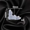 Mur Brisé – Lot de 9 Pièces | Décor Fantasy | Couleurs Disponible : ⚫ | 🔘
