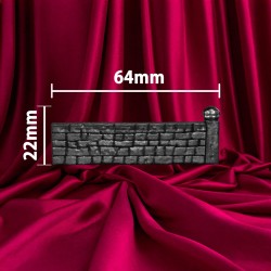 Mur Brisé – Lot de 9 Pièces | Décor Fantasy | Couleurs Disponible : ⚫ | 🔘