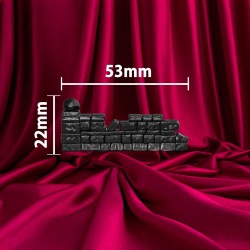 Mur Brisé – Lot de 9 Pièces | Décor Fantasy | Couleurs Disponible : ⚫ | 🔘