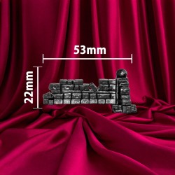 Mur Brisé – Lot de 9 Pièces | Décor Fantasy | Couleurs Disponible : ⚫ | 🔘