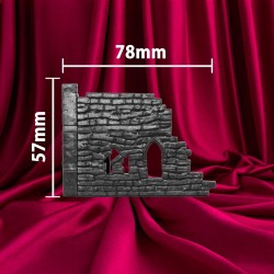 Mur Brisé – Lot de 9 Pièces | Décor Fantasy | Couleurs Disponible : ⚫ | 🔘