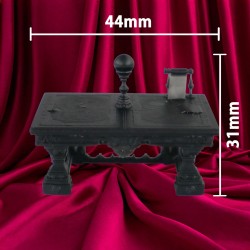 Table d’Alchimie / Magicien | Décor Fantaisie | Couleurs Disponible : ⚫
