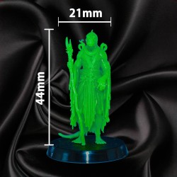 Homme-Lézard Mutant Sorcier Mage #1 32 mm | GG 3D Print N Design