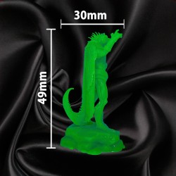 Homme-Lézard Sorcier Mage #2 32 mm | GG 3D Print N Design