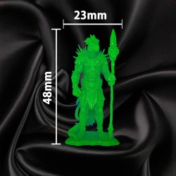 Homme-Lézard Mutant Sorcier Mage #2 32 mm | GG 3D Print N Design